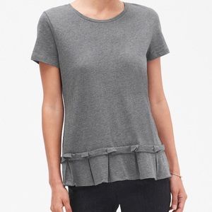 NWT Banana republic pleat fringed top!